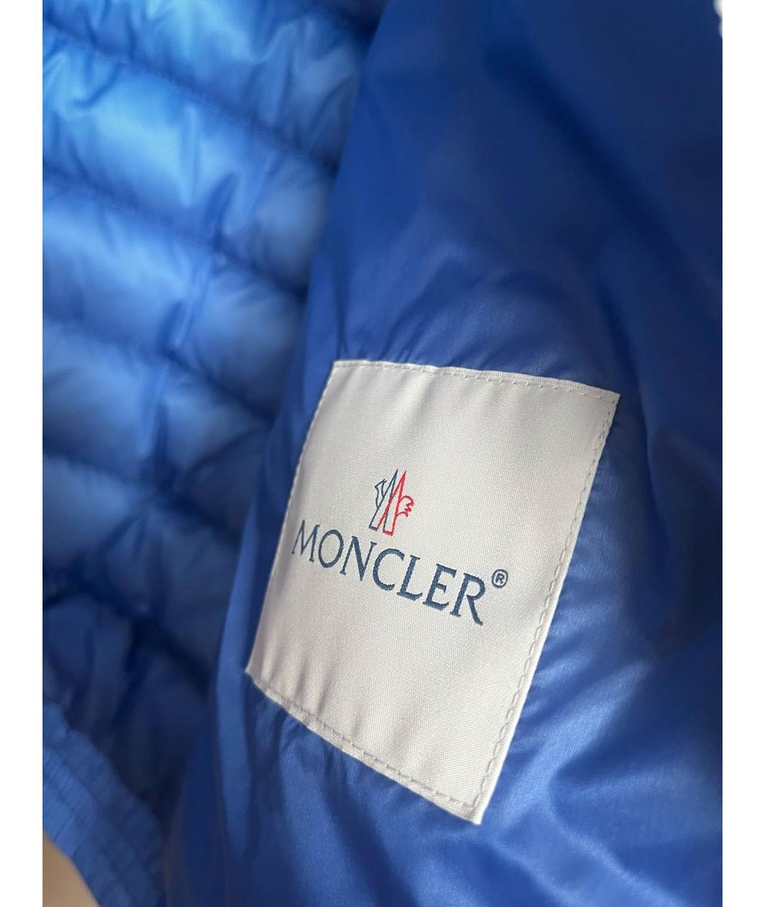 MONCLER Синяя куртка, фото 5