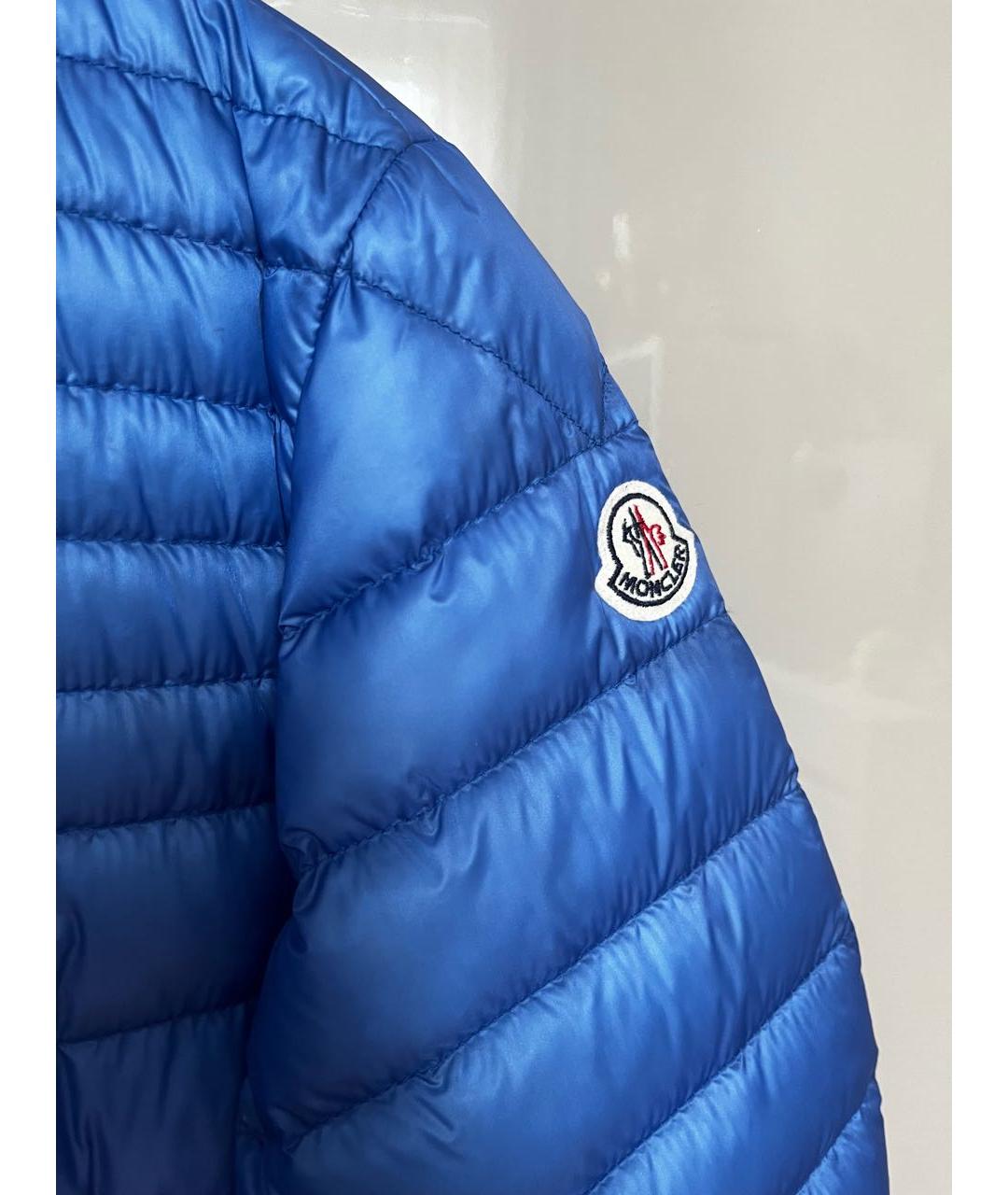 MONCLER Синяя куртка, фото 4