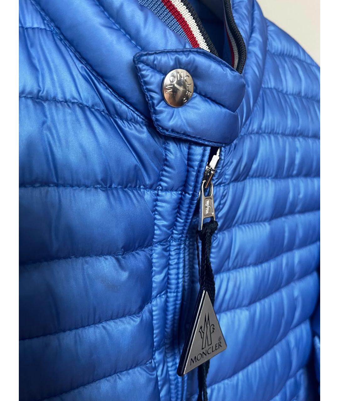 MONCLER Синяя куртка, фото 2