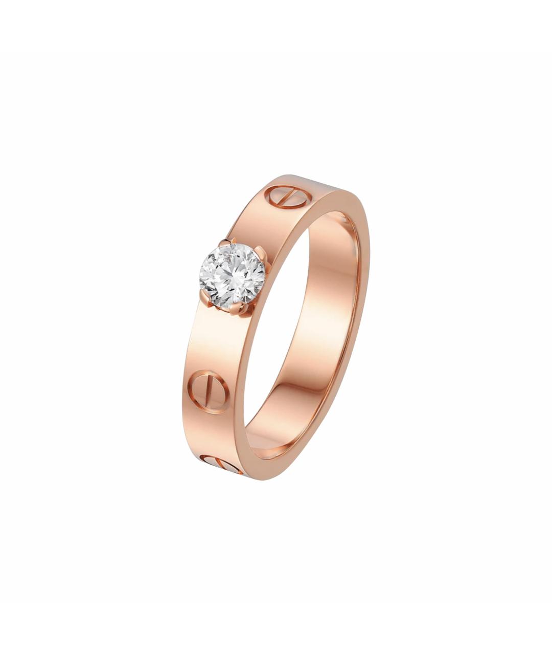 CARTIER Золотое кольцо из розового золота, фото 1