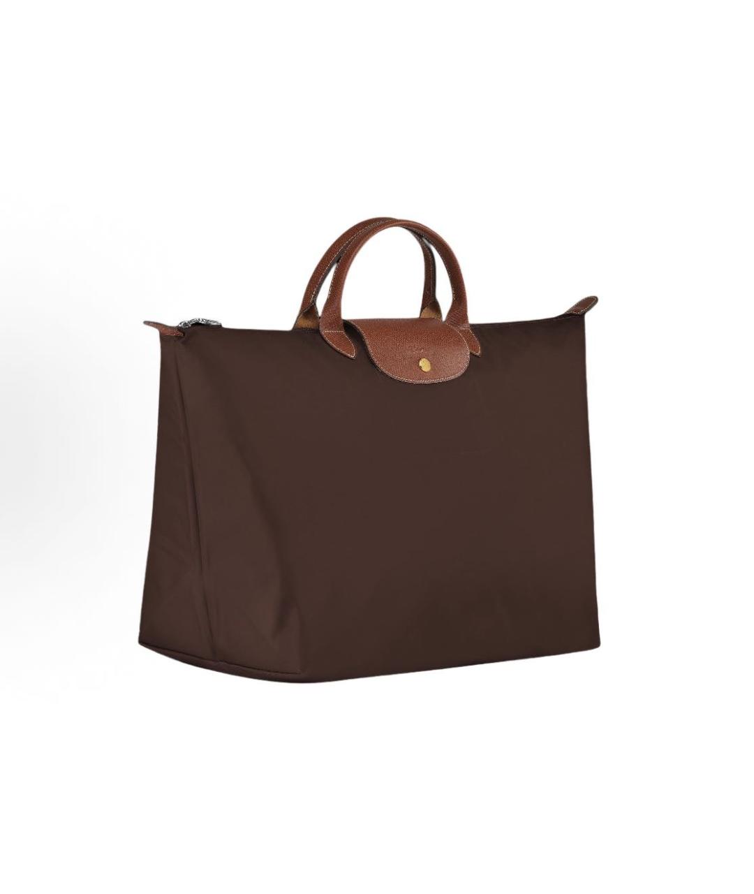 LONGCHAMP Коричневая дорожная/спортивная сумка, фото 3