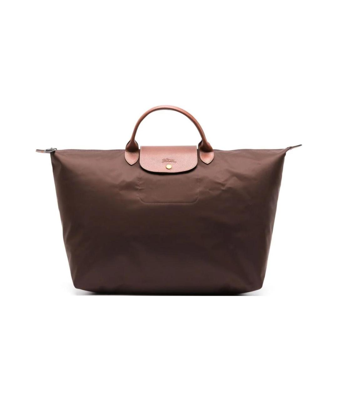 LONGCHAMP Коричневая дорожная/спортивная сумка, фото 1
