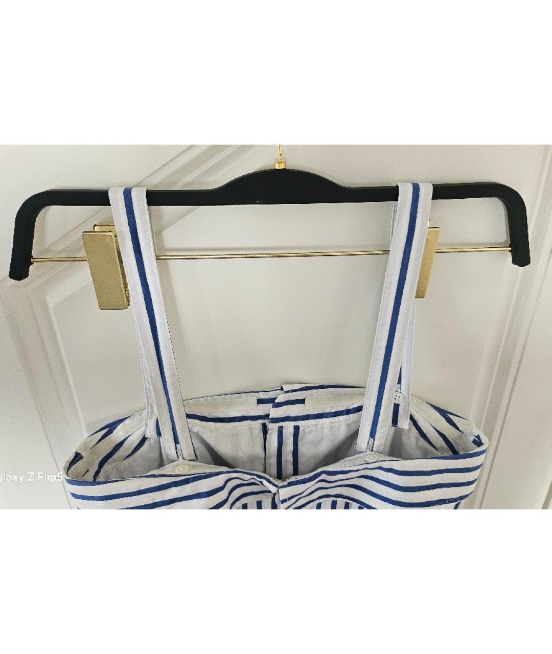 POLO RALPH LAUREN Белый хлопковый сарафан, фото 3