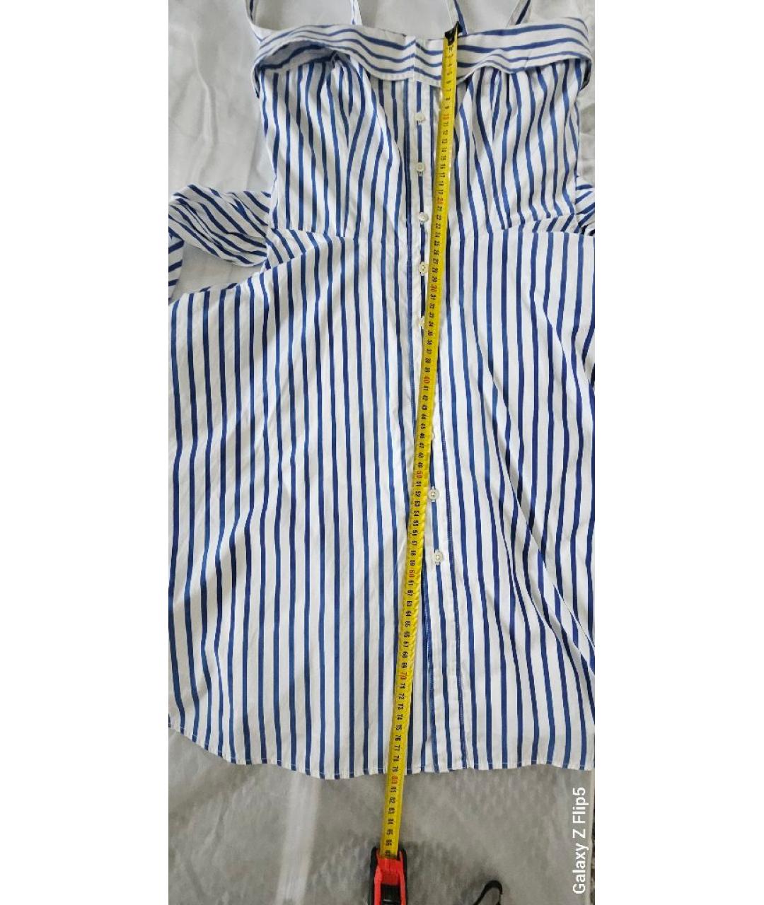 POLO RALPH LAUREN Белый хлопковый сарафан, фото 7
