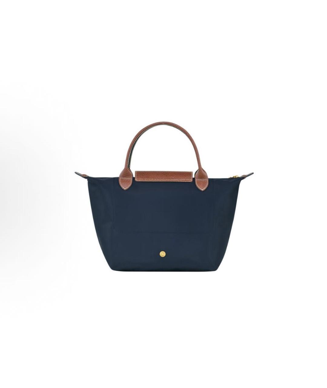 LONGCHAMP Темно-синяя сумка тоут, фото 2