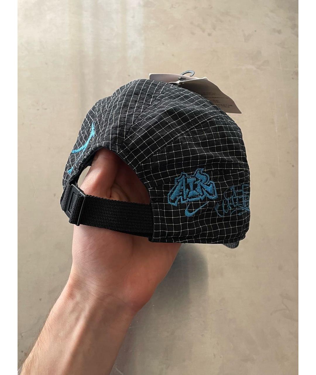 NIKE X OFF-WHITE Черная синтетическая кепка/бейсболка, фото 5