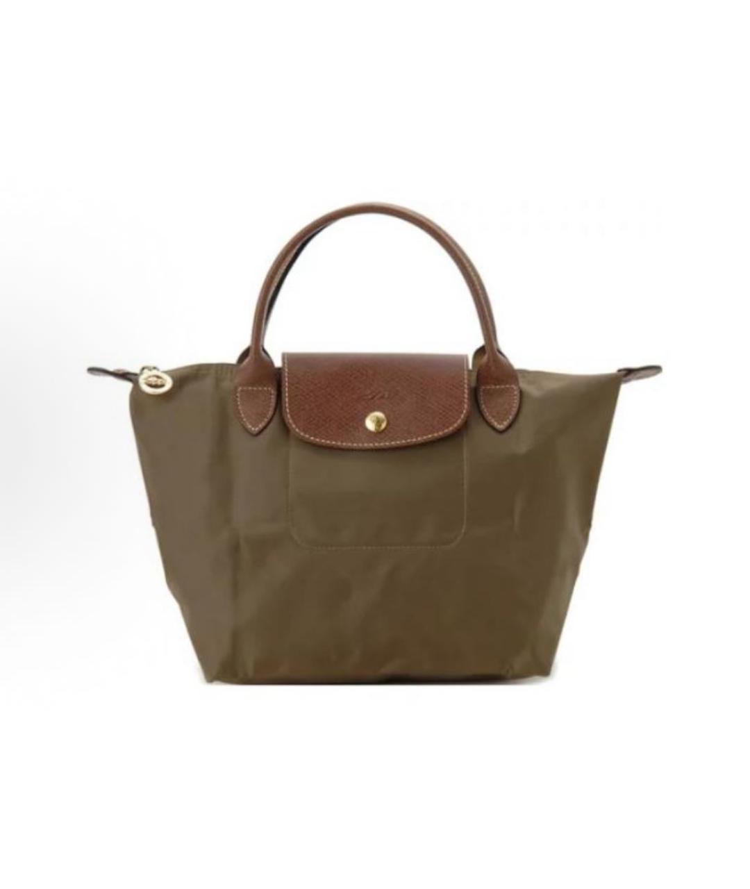 LONGCHAMP Хаки сумка тоут, фото 4