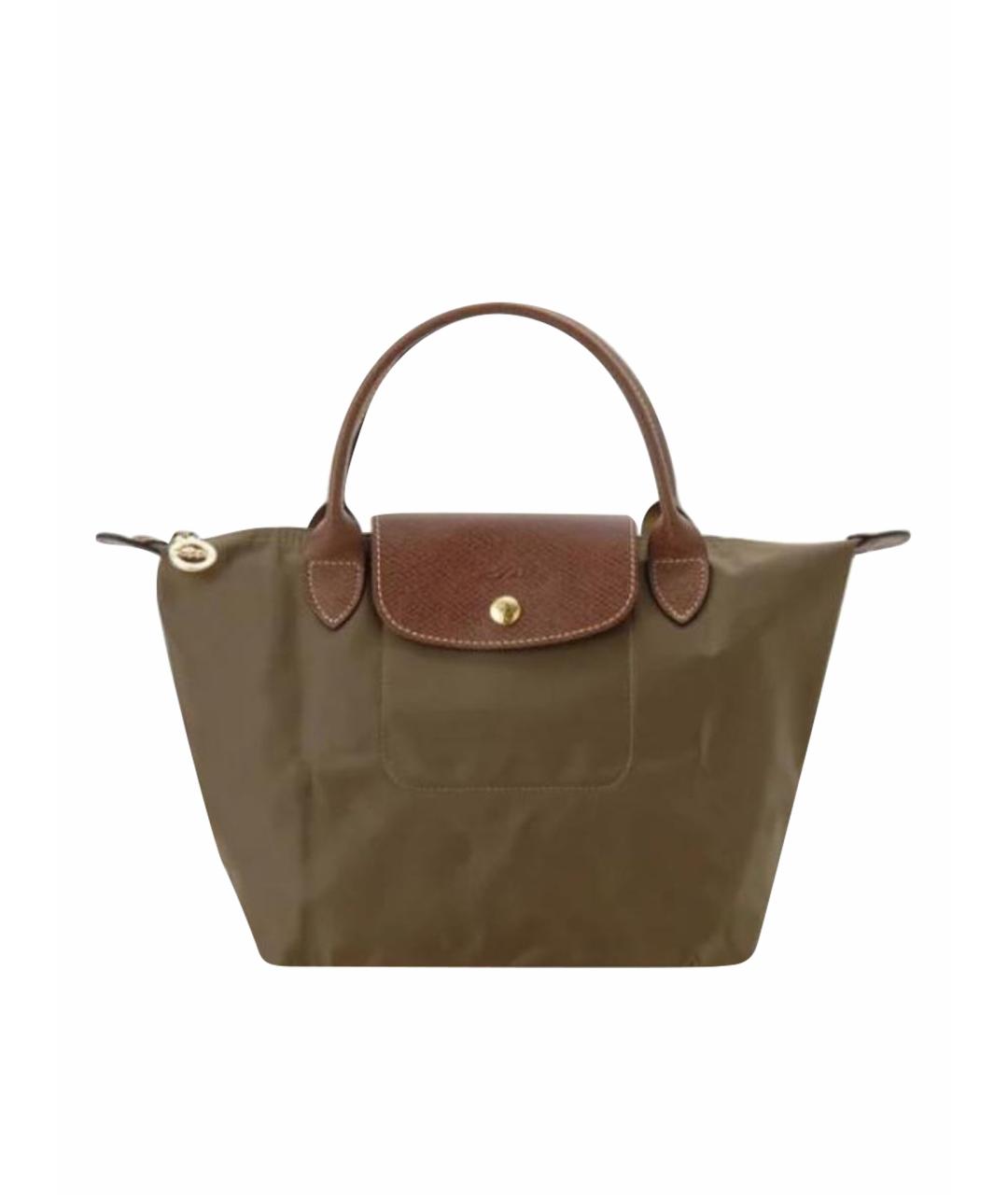 LONGCHAMP Хаки сумка тоут, фото 1