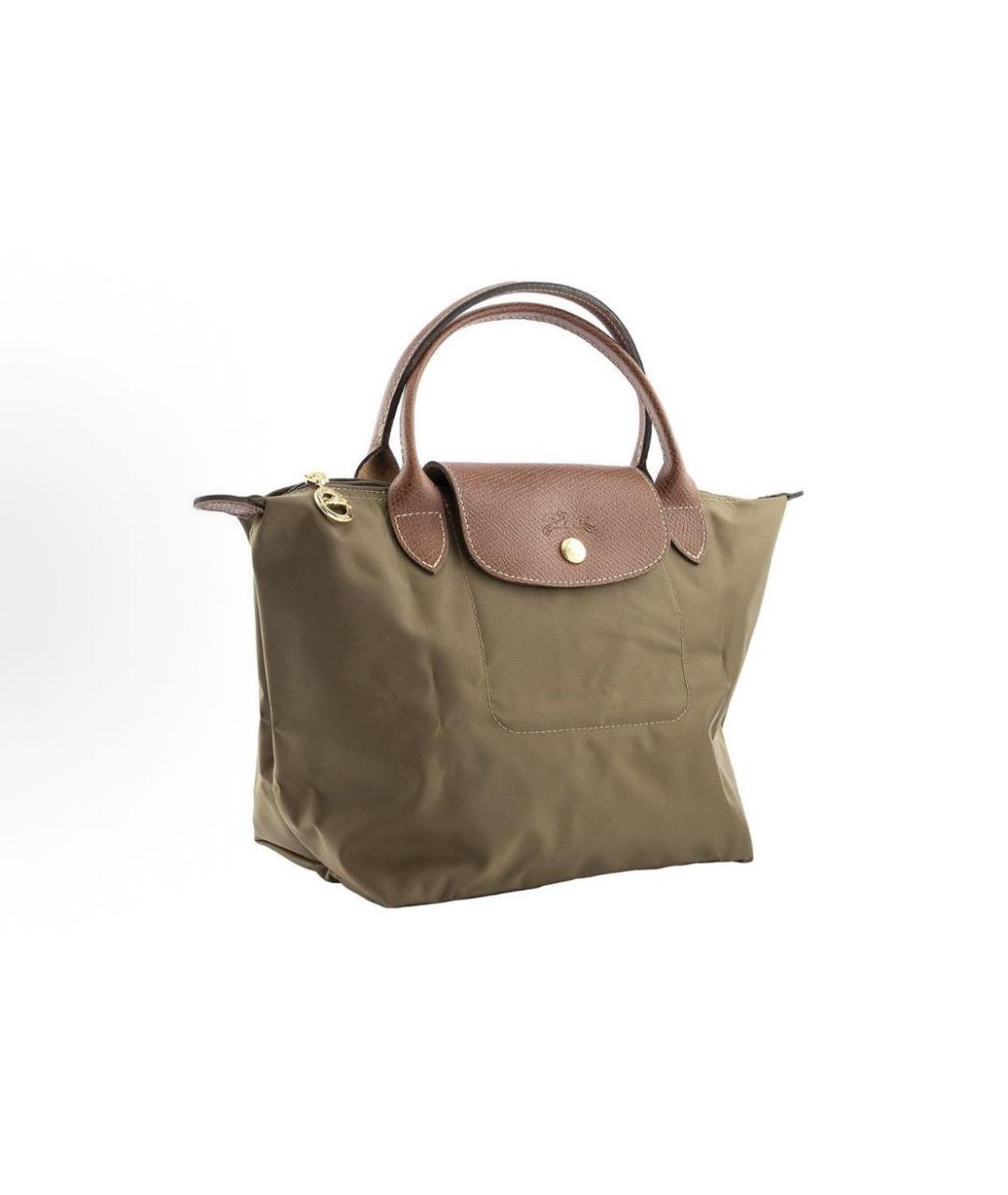 LONGCHAMP Хаки сумка тоут, фото 3