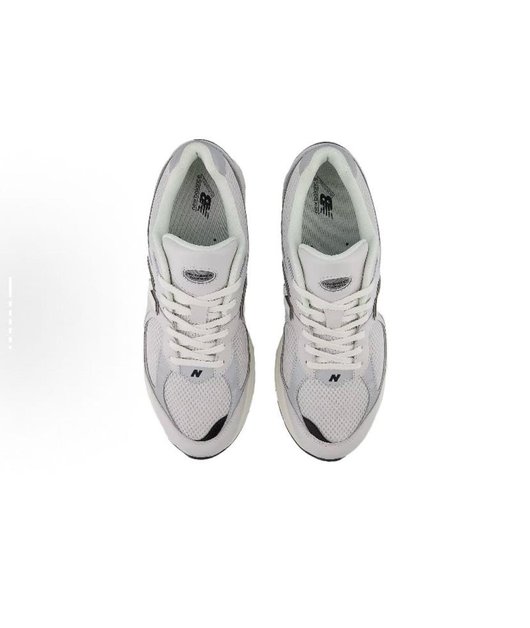 NEW BALANCE Серые замшевые низкие кроссовки / кеды, фото 5