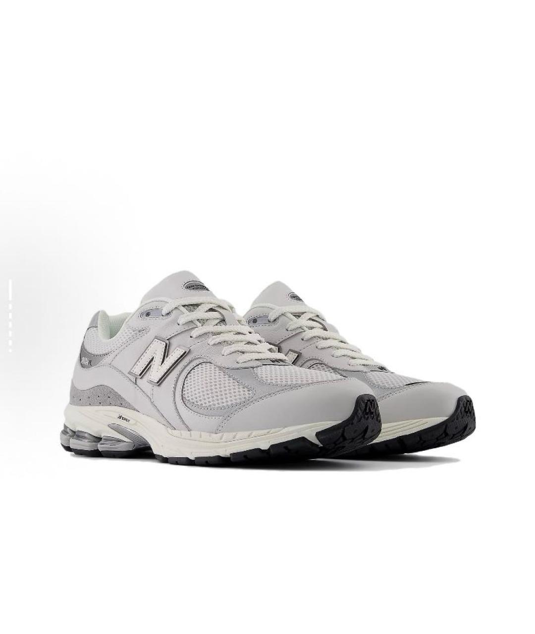 NEW BALANCE Серые замшевые низкие кроссовки / кеды, фото 4