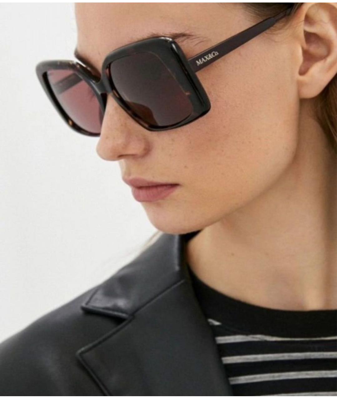MAX MARA Коричневые солнцезащитные очки, фото 7