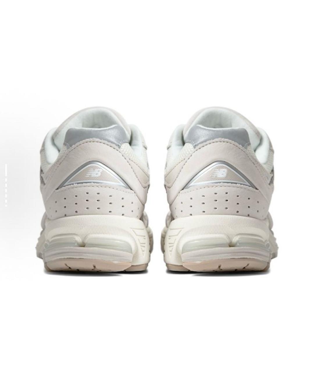 NEW BALANCE Бежевые замшевые низкие кроссовки / кеды, фото 5