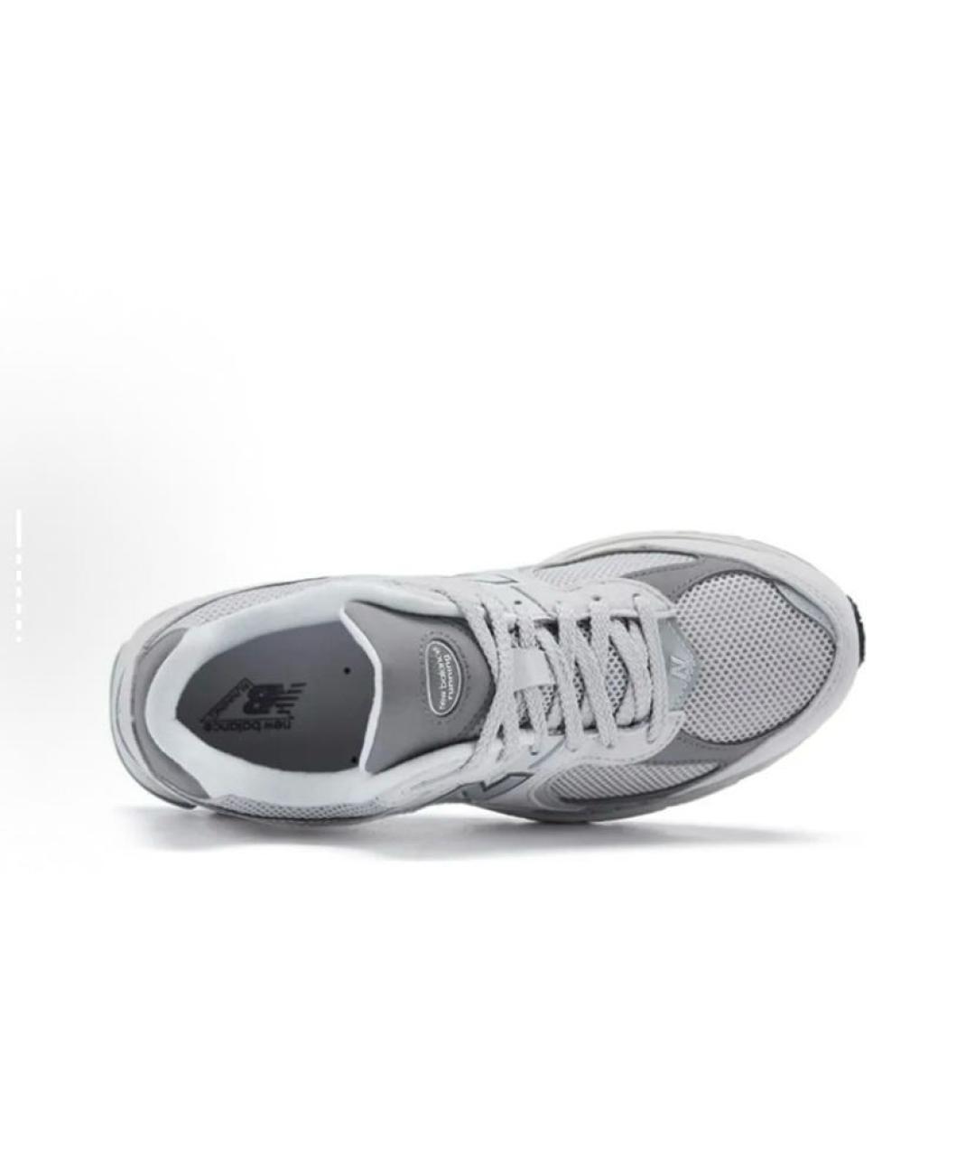 NEW BALANCE Серые замшевые низкие кроссовки / кеды, фото 5
