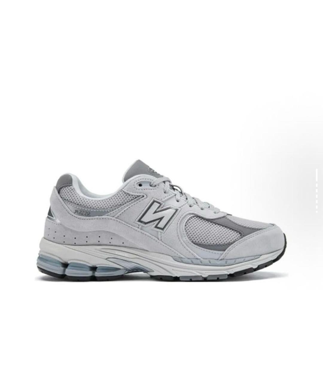NEW BALANCE Серые замшевые низкие кроссовки / кеды, фото 7