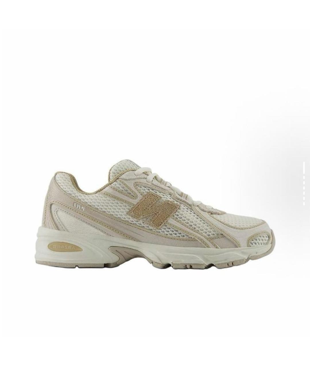 NEW BALANCE Бежевые текстильные низкие кроссовки / кеды, фото 7