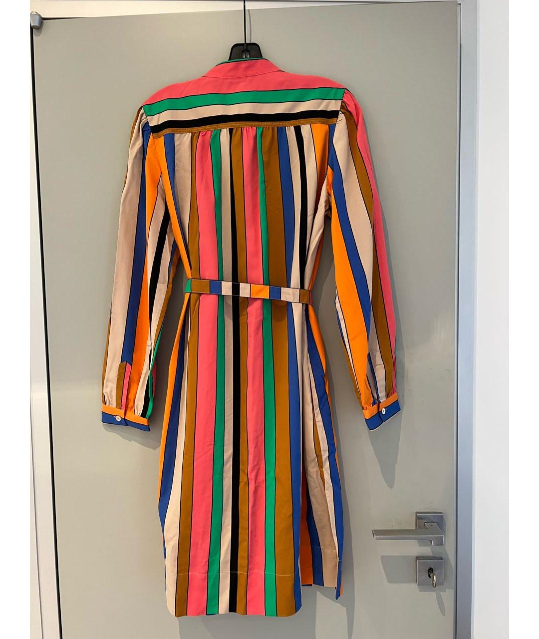 PAUL SMITH Мульти вискозное платье, фото 3