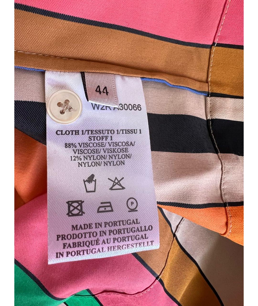 PAUL SMITH Мульти вискозное платье, фото 7