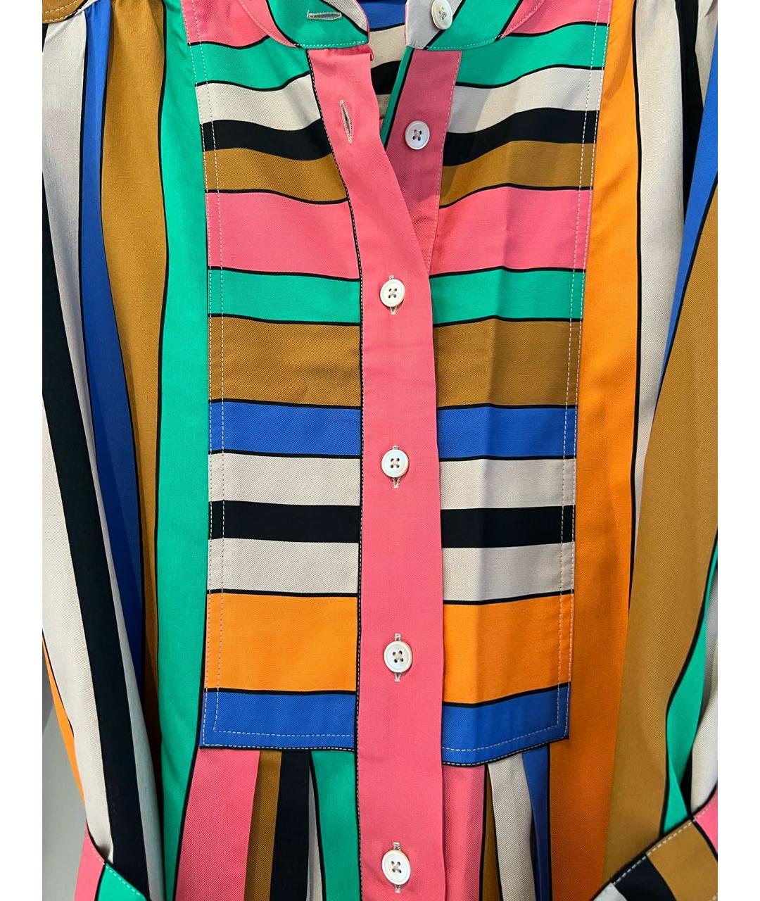 PAUL SMITH Мульти вискозное платье, фото 5