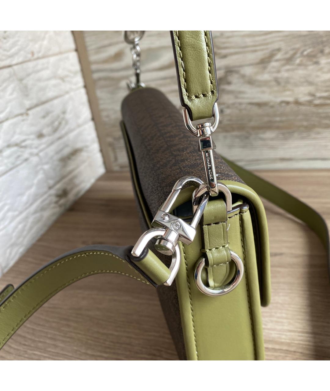 MICHAEL KORS Коричневая сумка с короткими ручками, фото 7