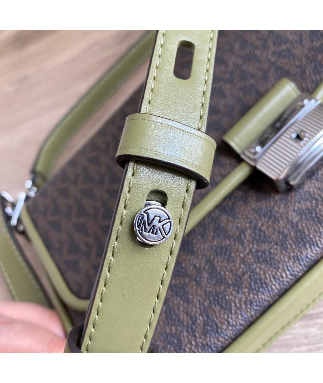 MICHAEL KORS Коричневая сумка с короткими ручками, фото 9