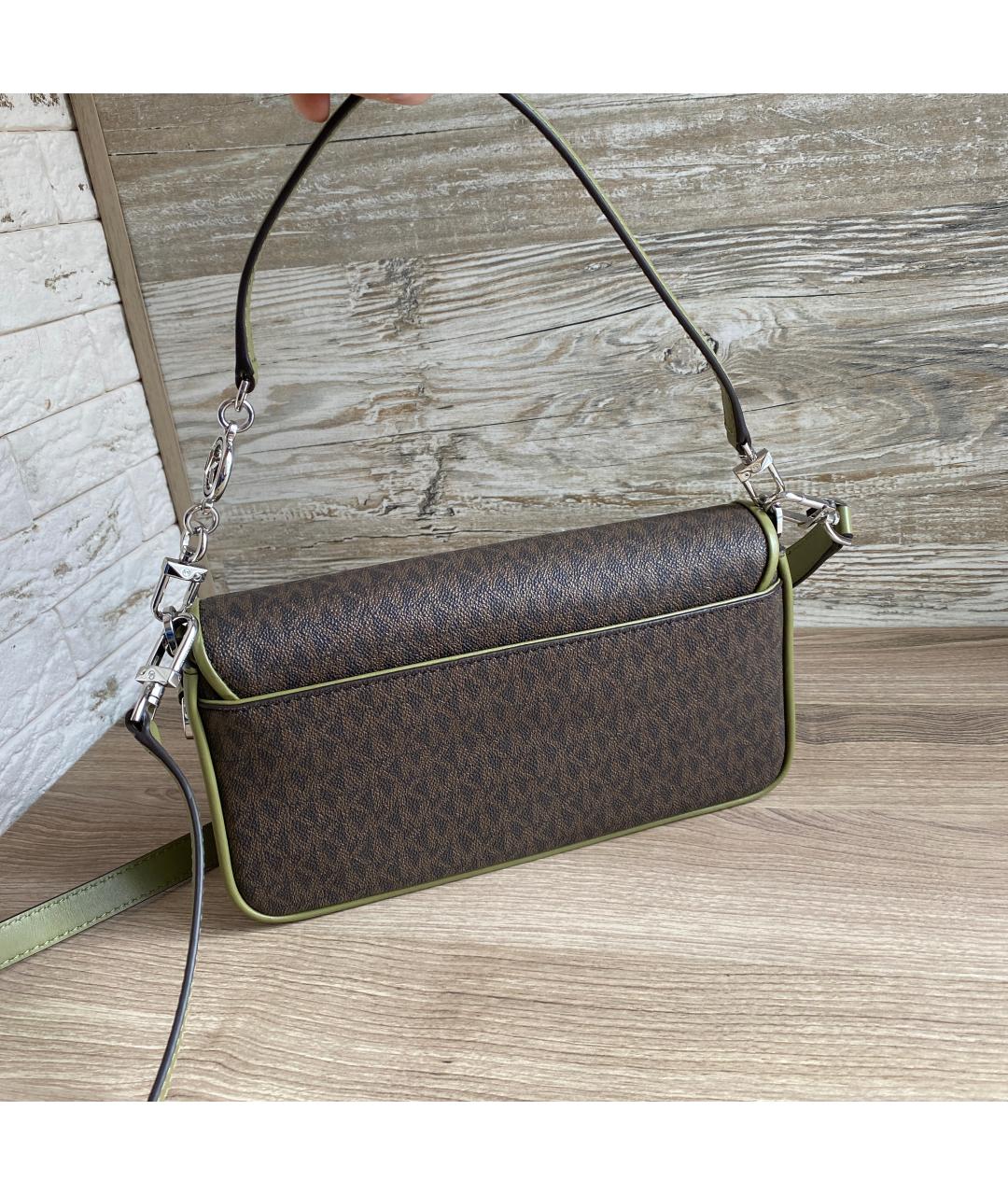 MICHAEL KORS Коричневая сумка с короткими ручками, фото 3
