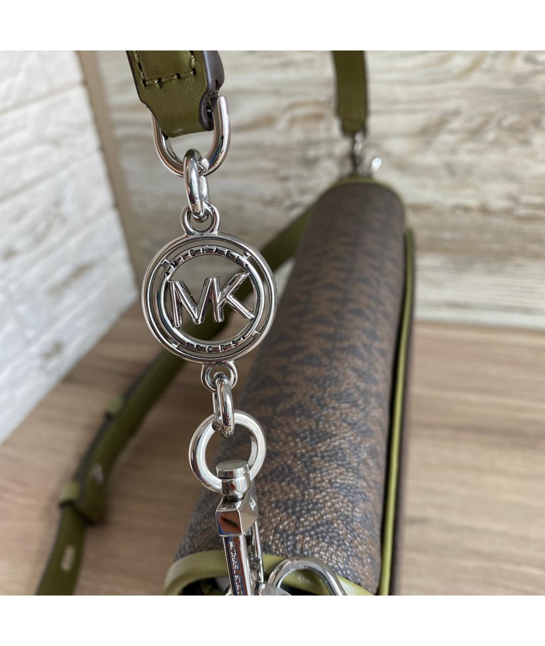 MICHAEL KORS Коричневая сумка с короткими ручками, фото 8