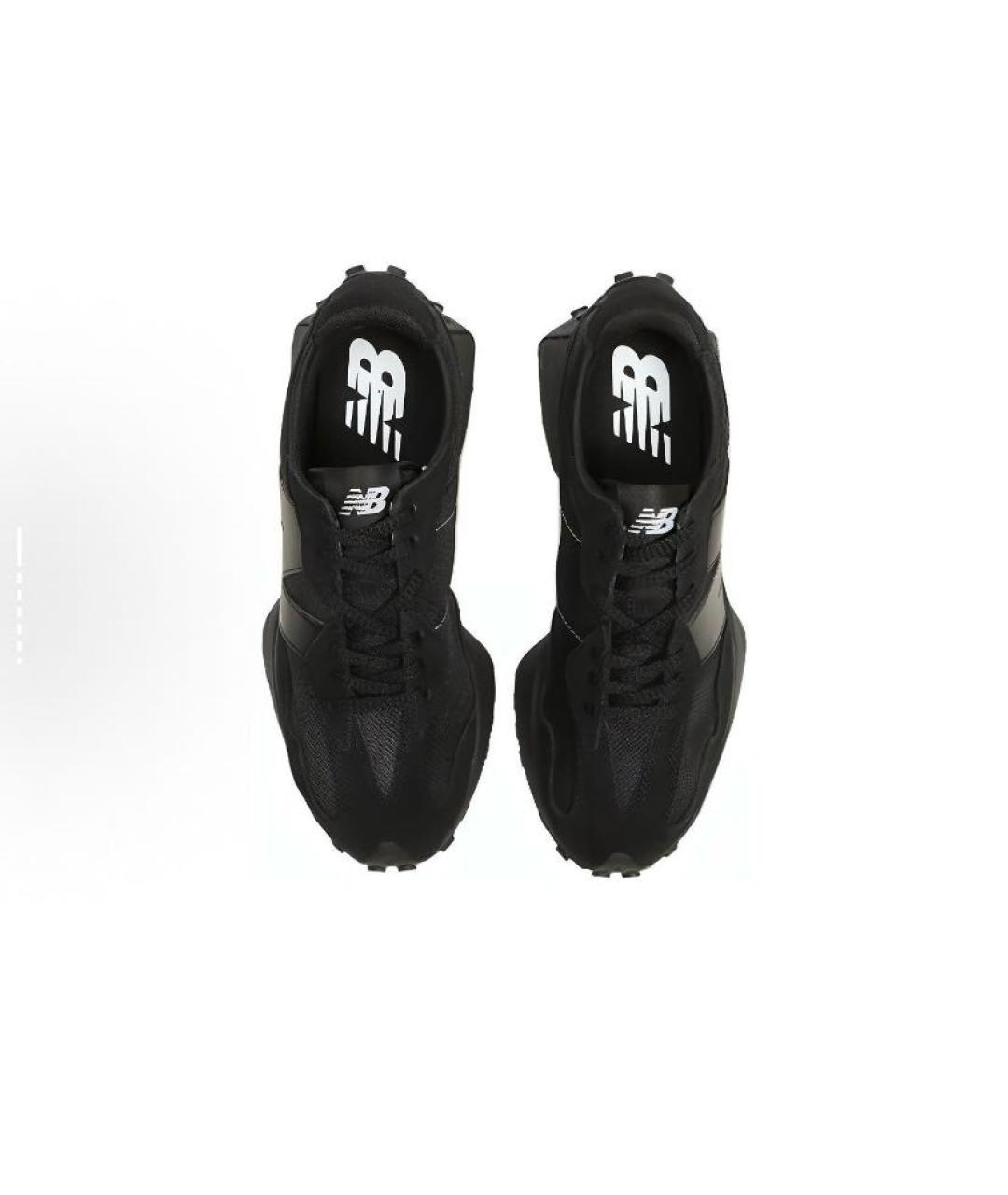 NEW BALANCE Черные замшевые низкие кроссовки / кеды, фото 4
