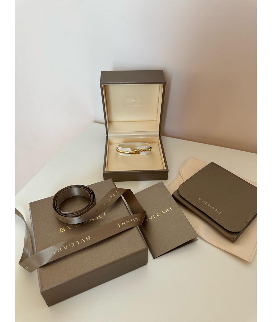 BVLGARI Золотой браслет из желтого золота, фото 4