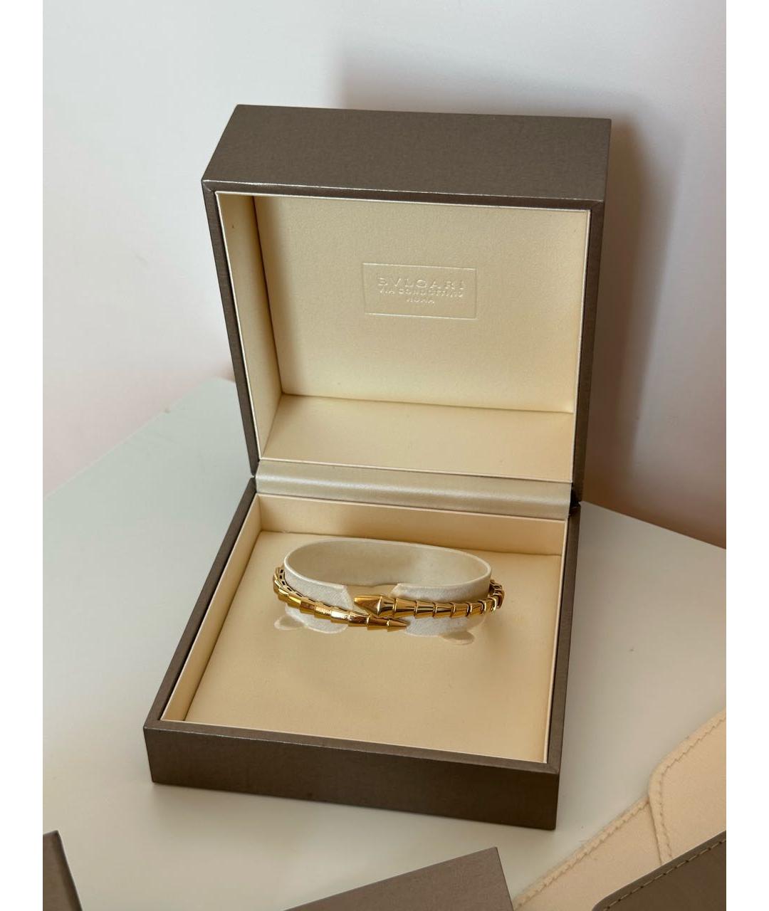 BVLGARI Золотой браслет из желтого золота, фото 2
