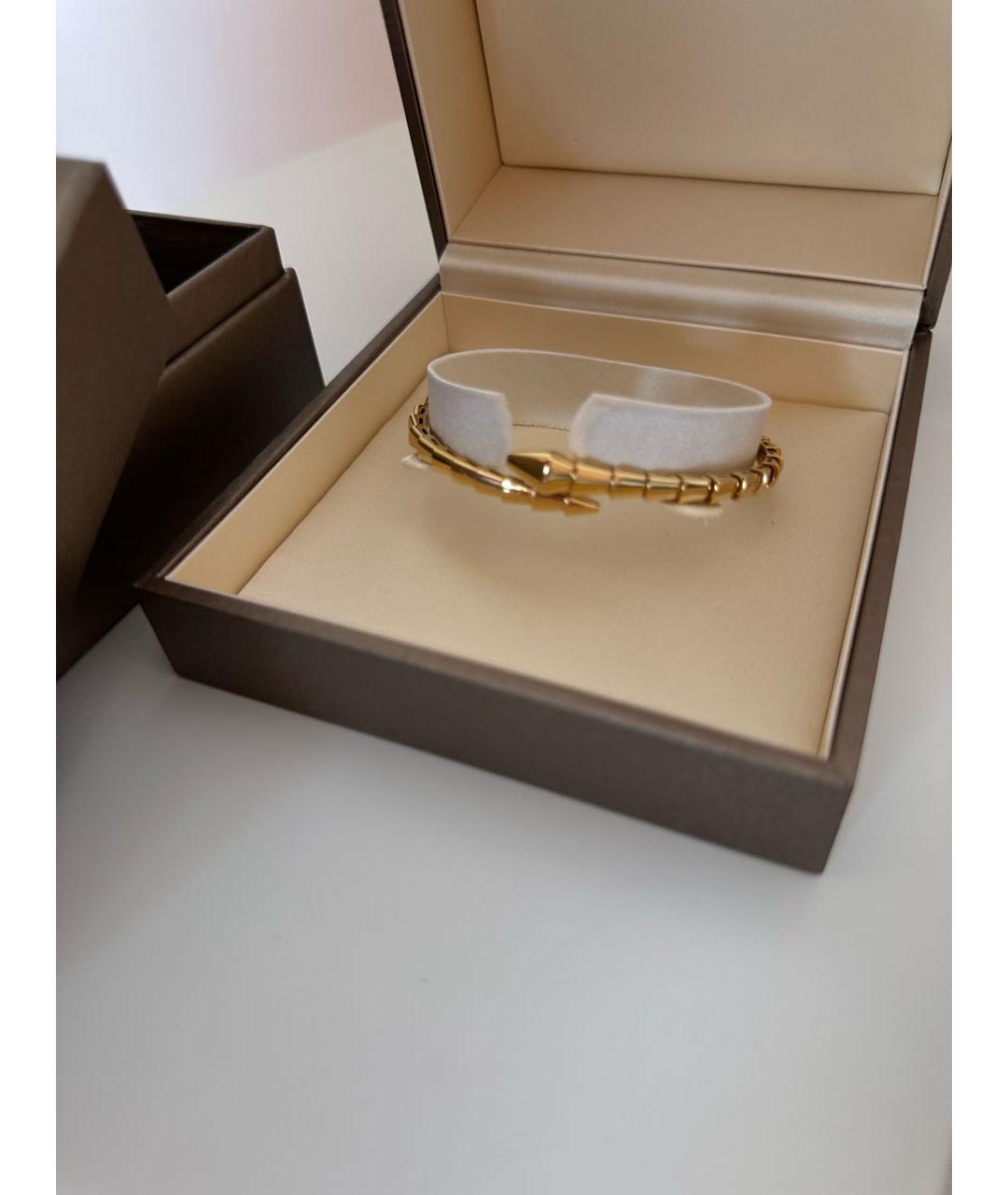 BVLGARI Золотой браслет из желтого золота, фото 3