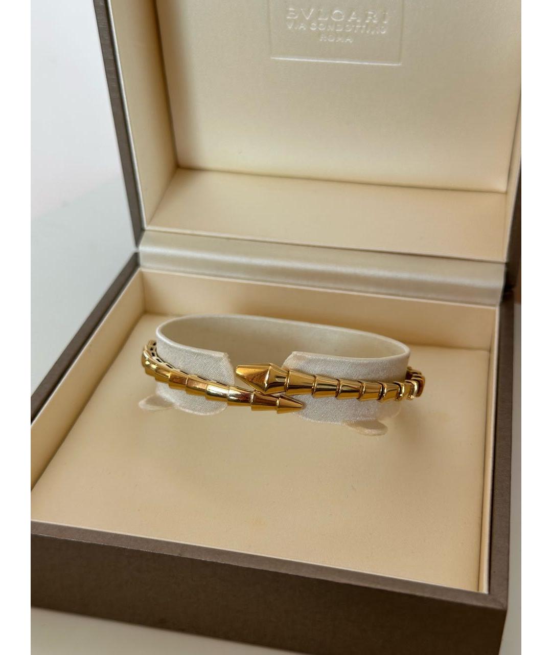 BVLGARI Золотой браслет из желтого золота, фото 7