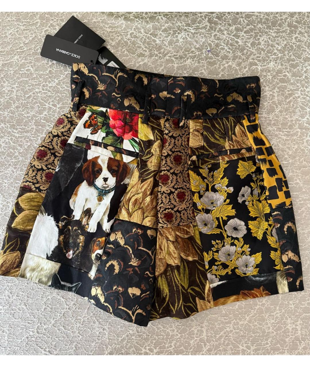 DOLCE&GABBANA Креповые шорты, фото 2