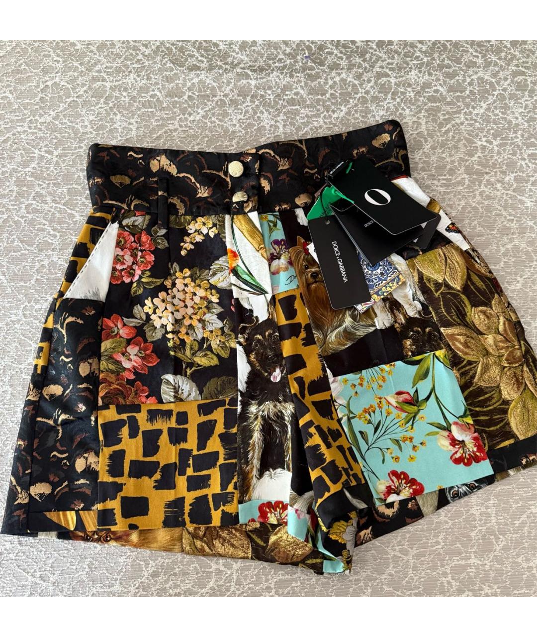 DOLCE&GABBANA Креповые шорты, фото 4