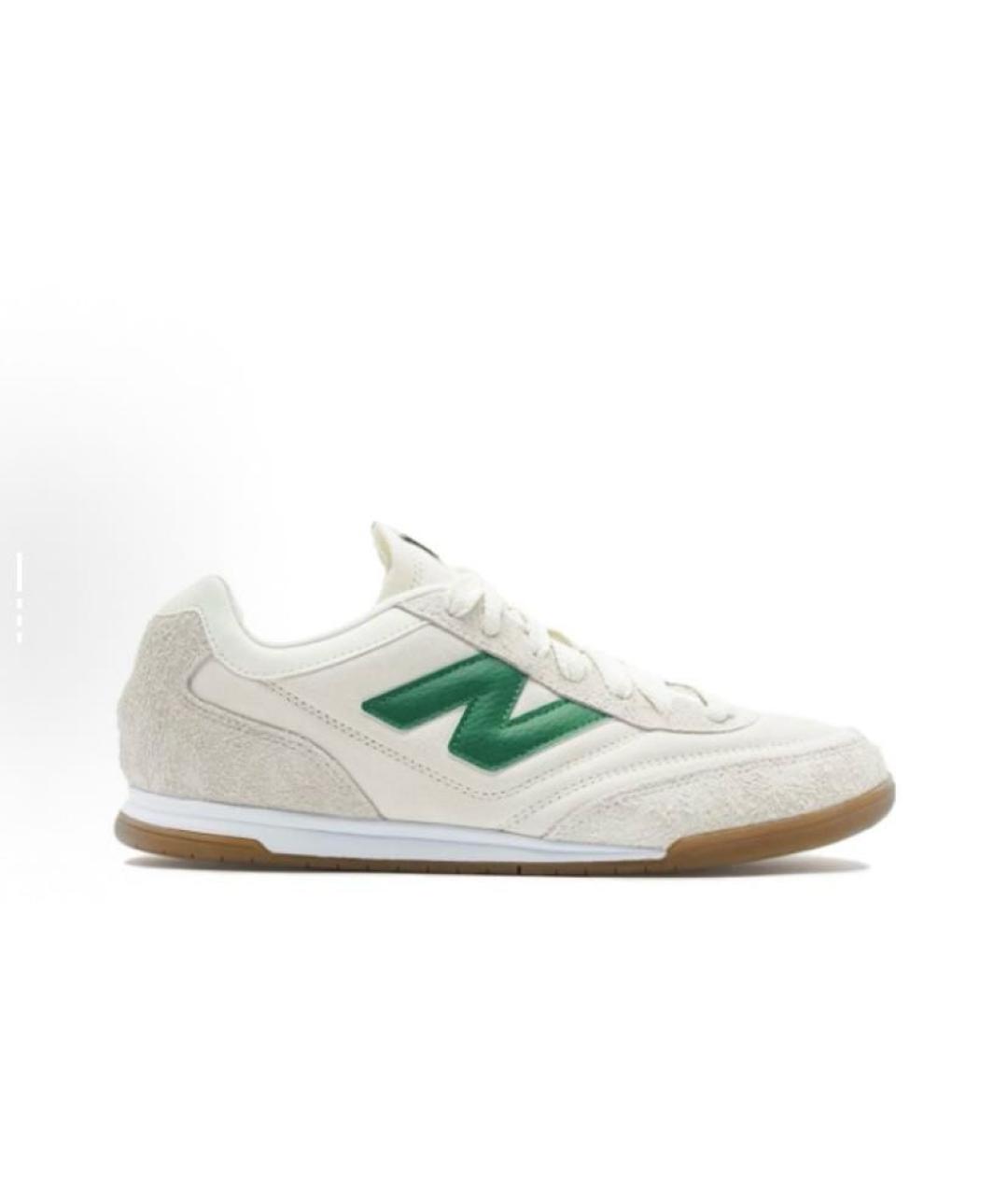 NEW BALANCE Бежевые замшевые низкие кроссовки / кеды, фото 8