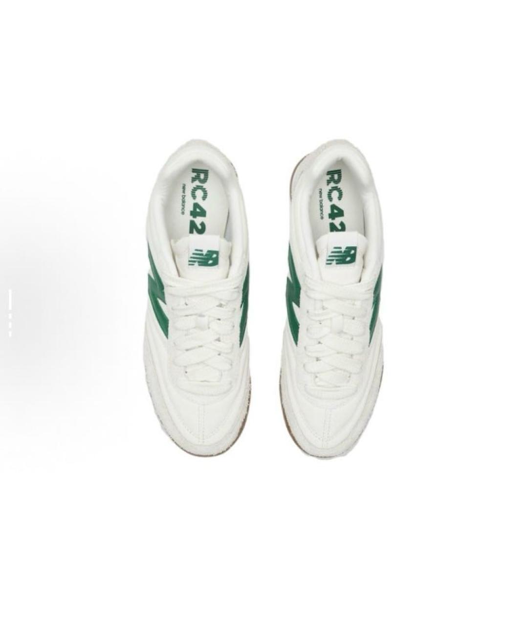 NEW BALANCE Бежевые замшевые низкие кроссовки / кеды, фото 5