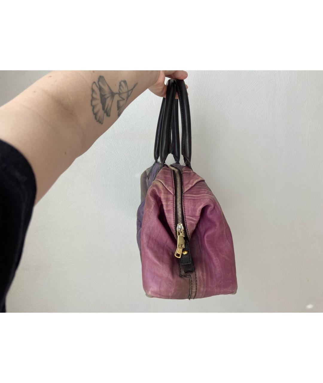 SAINT LAURENT Мульти кожаная сумка с короткими ручками, фото 2