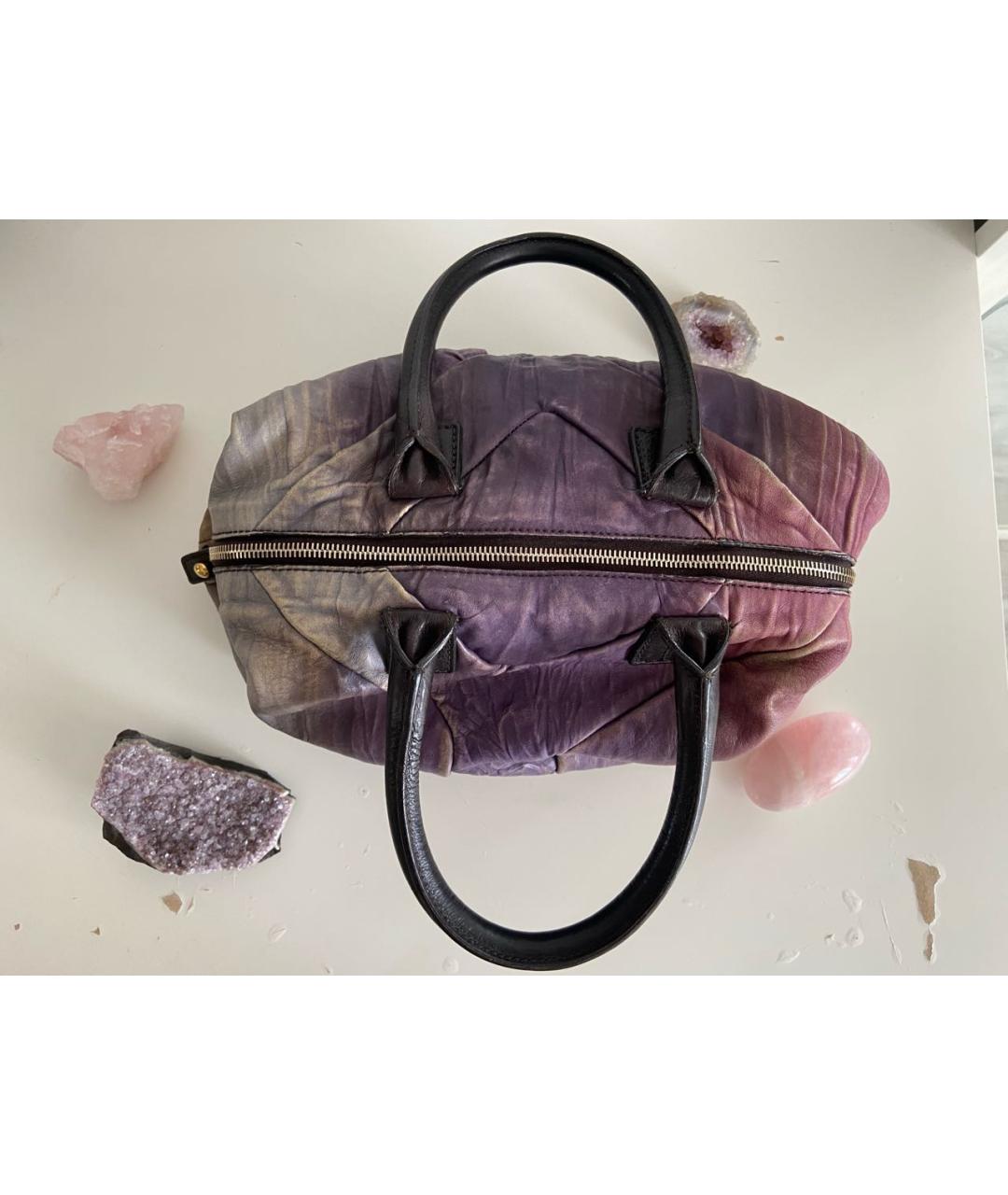 SAINT LAURENT Мульти кожаная сумка с короткими ручками, фото 3