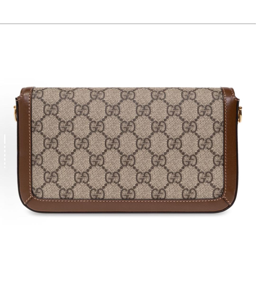 GUCCI Коричневая сумка через плечо, фото 3