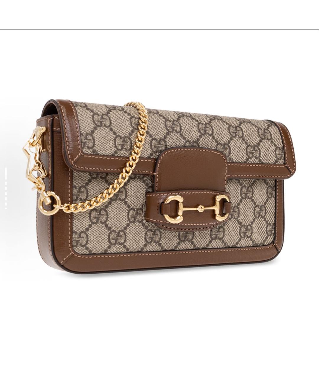 GUCCI Коричневая сумка через плечо, фото 2
