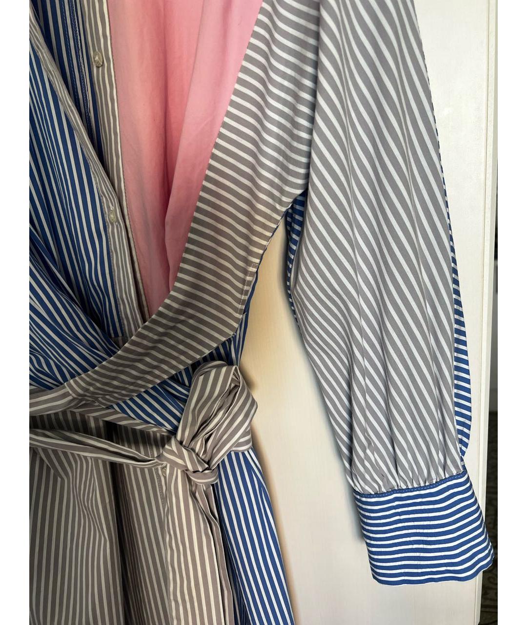 MSGM Мульти хлопковое повседневное платье, фото 5