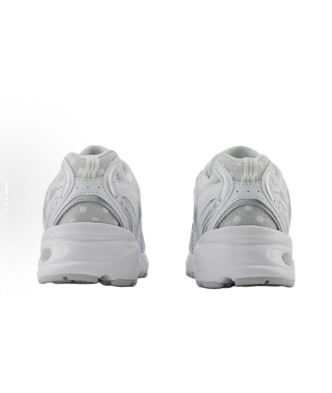 NEW BALANCE Белые текстильные низкие кроссовки / кеды, фото 6
