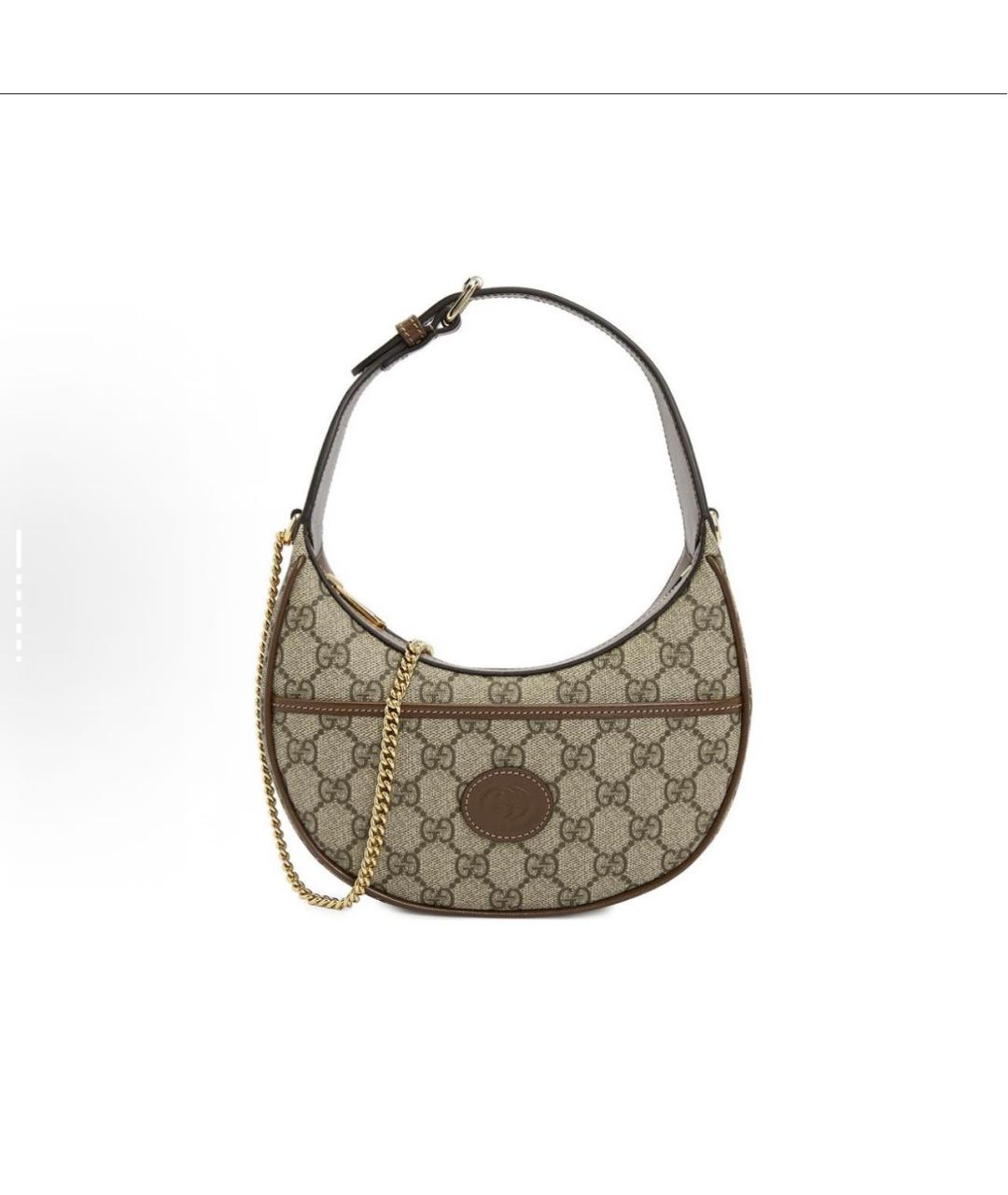 GUCCI Коричневая сумка через плечо, фото 7