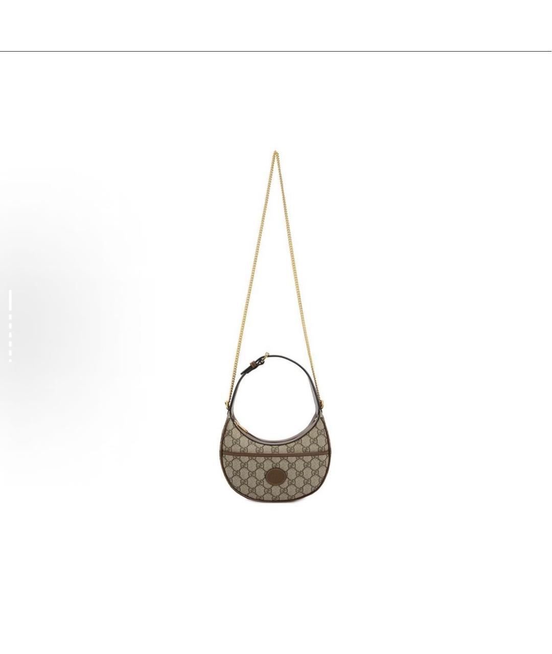 GUCCI Коричневая сумка через плечо, фото 2