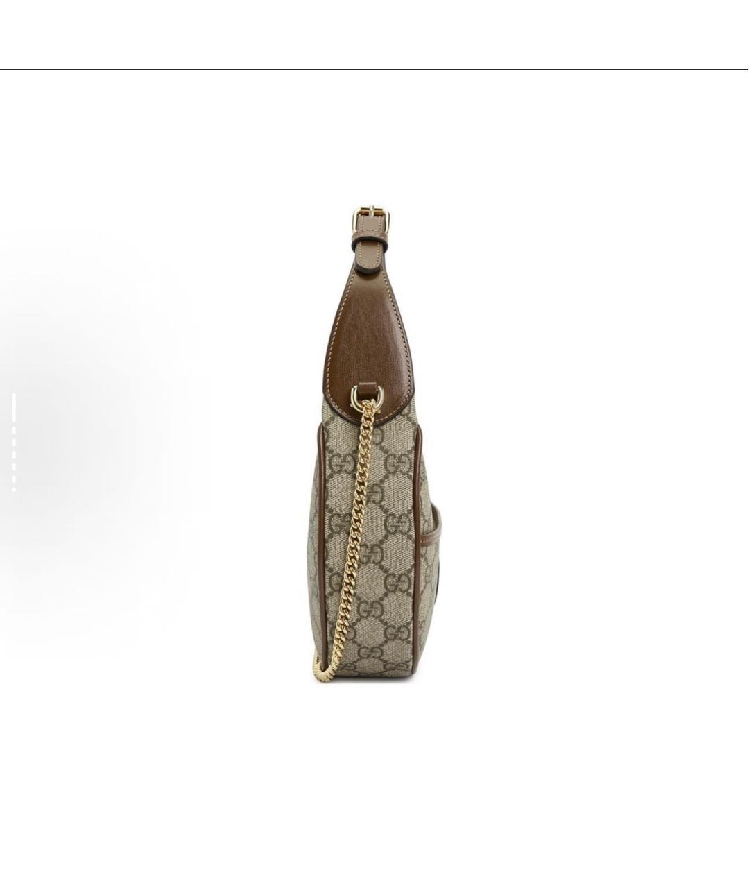 GUCCI Коричневая сумка через плечо, фото 4