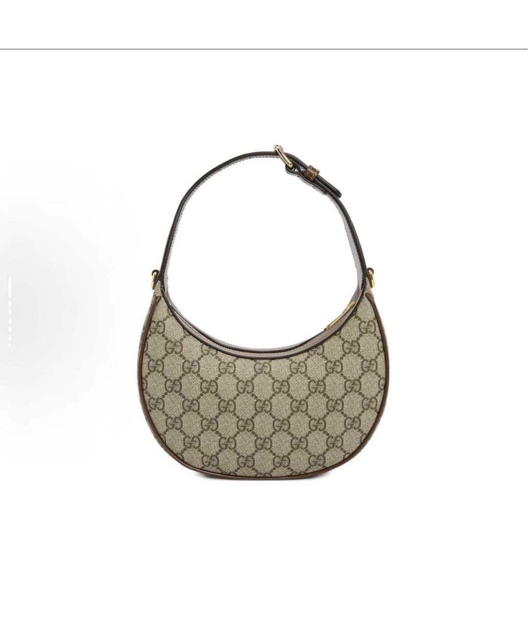 GUCCI Коричневая сумка через плечо, фото 5