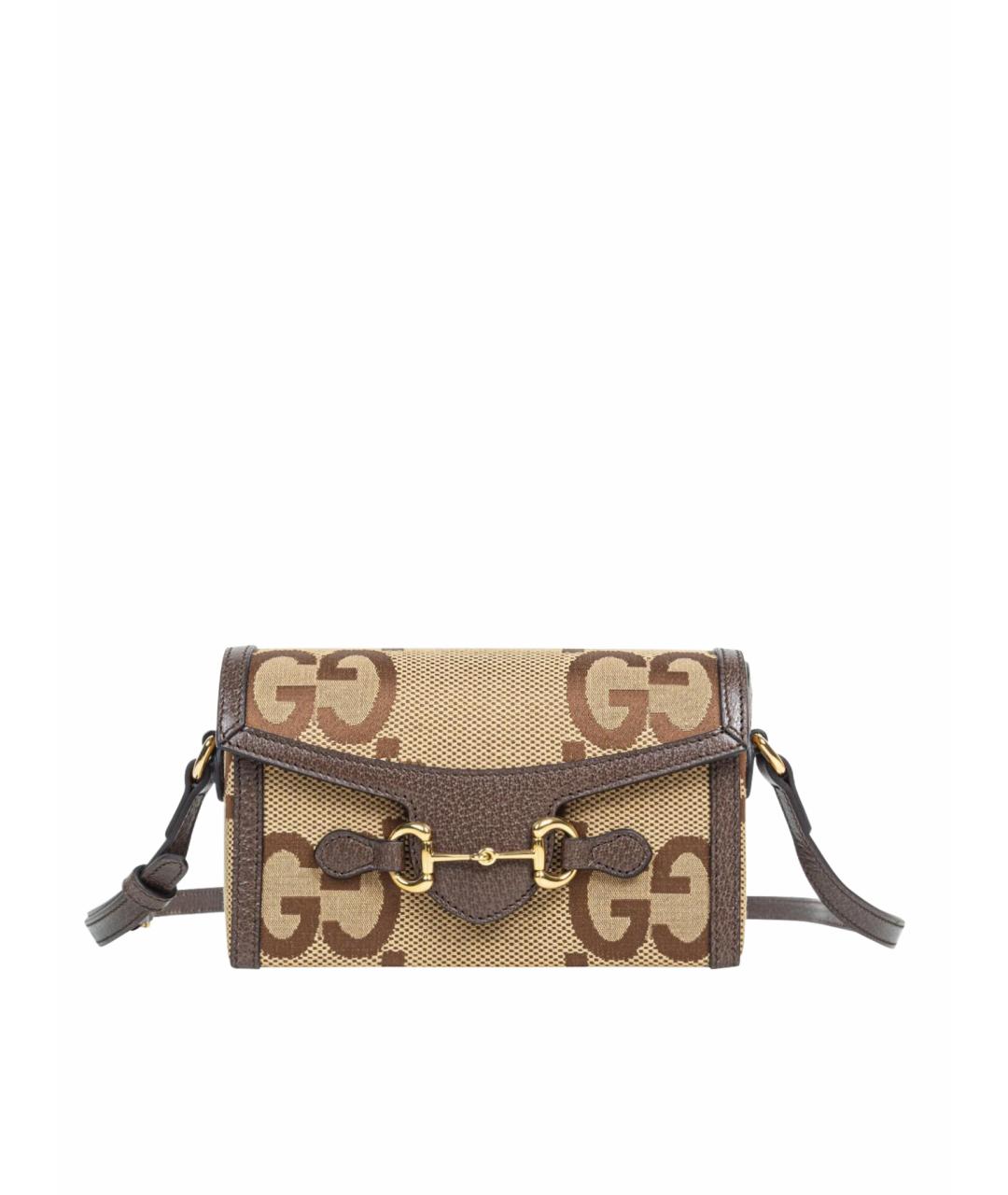 GUCCI Коричневая сумка через плечо, фото 1