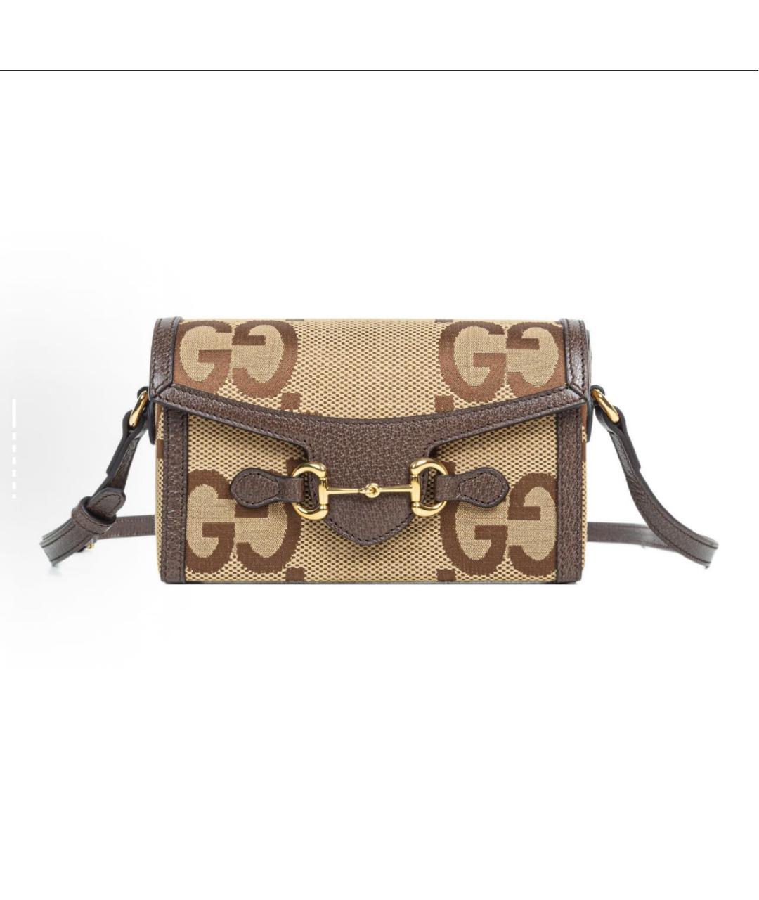 GUCCI Коричневая сумка через плечо, фото 6