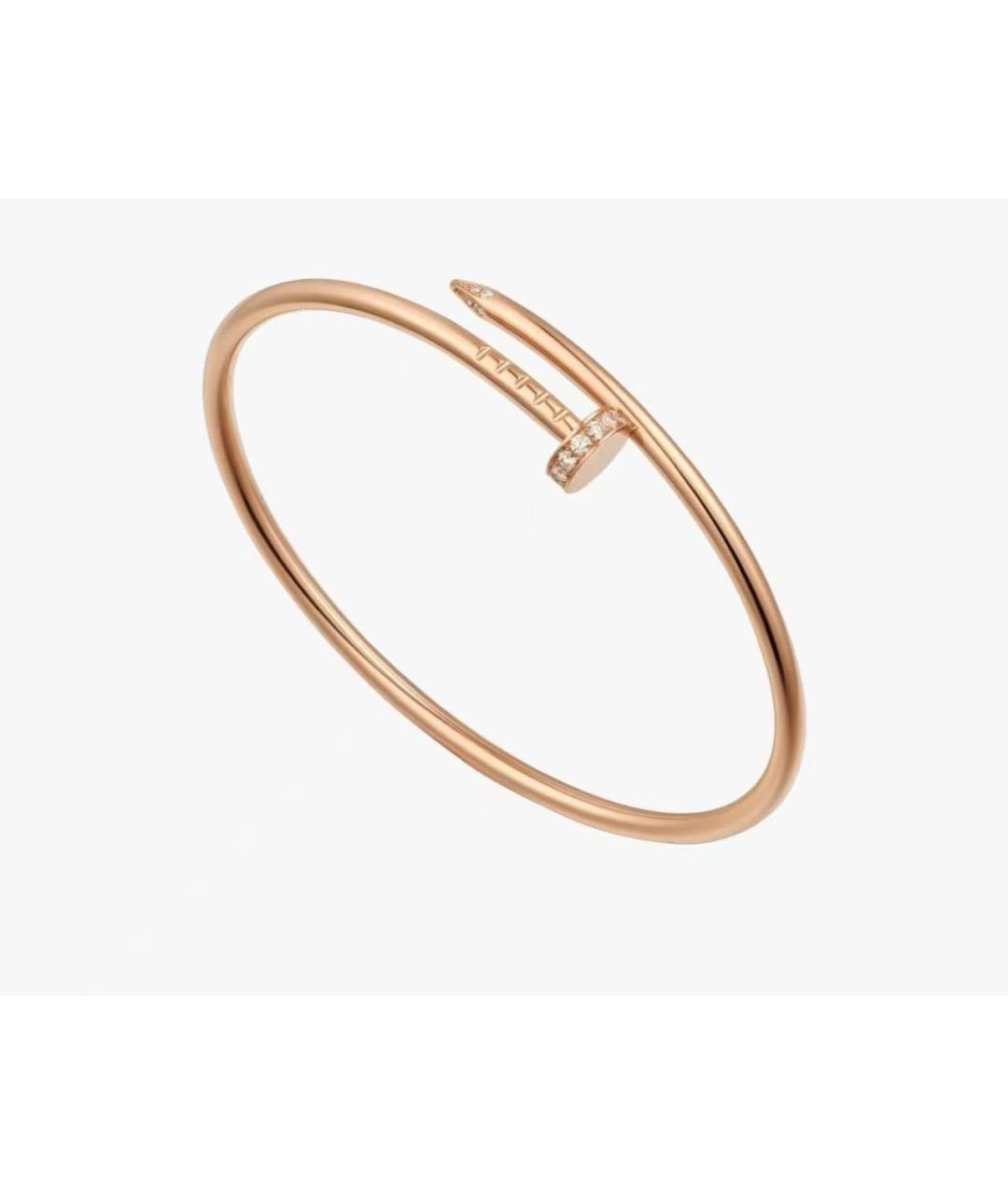 CARTIER Розовый браслет из розового золота, фото 2