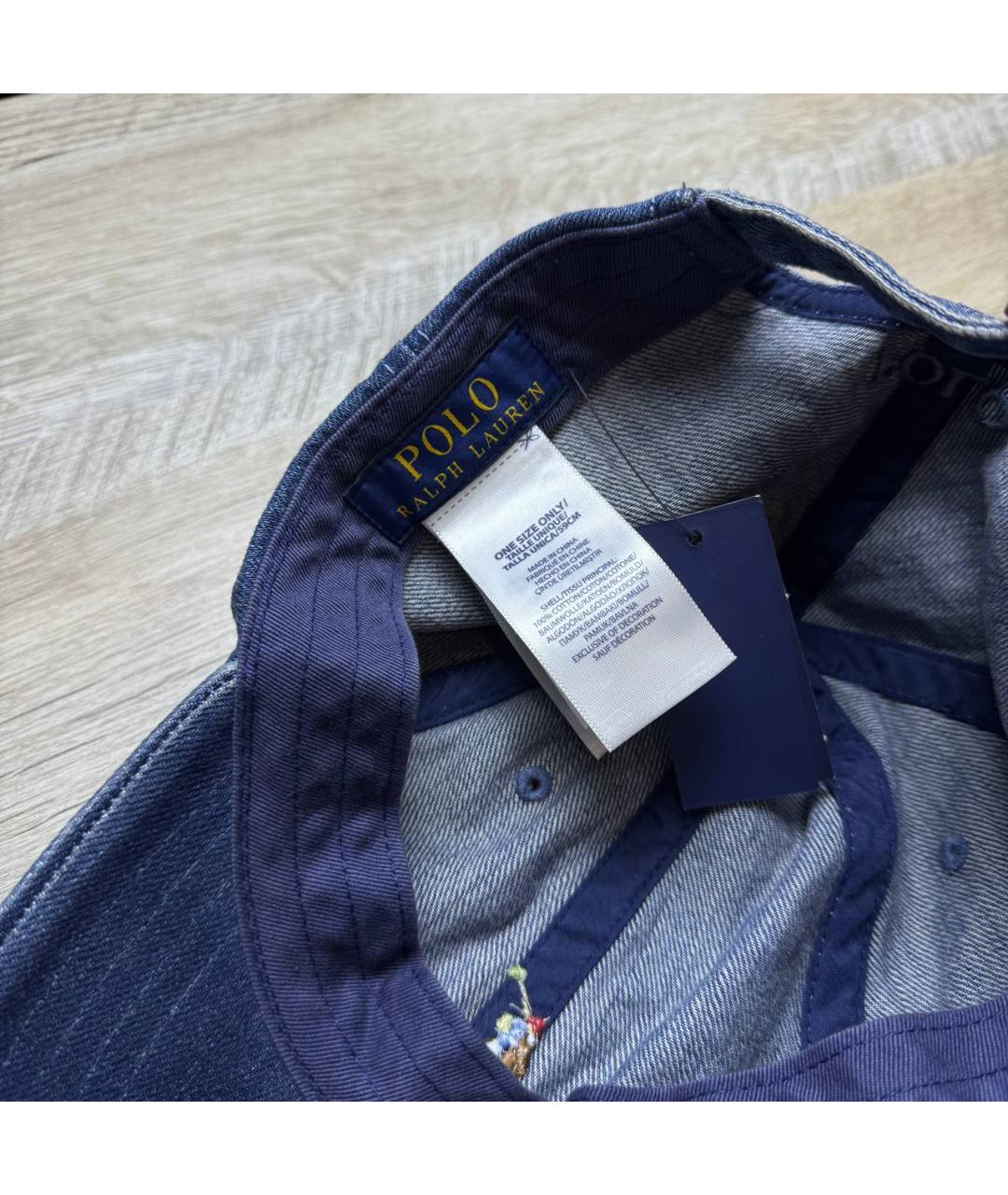 RALPH LAUREN Синяя кепка/бейсболка, фото 8